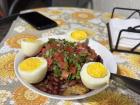 My host dad's homemade version of chifrijo