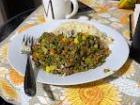 Picadillo de papas for dinner 