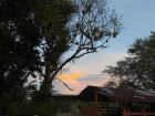 Sunset outside of my host family's house