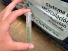 The students showed me how to test the PH levels of the water