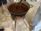 The process of making cacao confites