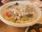 Seafood noodles in Busan