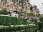 The outside of the Casemates looking over the Alzette river valley