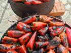 Ajvarka peppers roasting 
