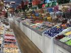Exploring a huge candy store in Gothenburg