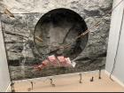Artwork at the Hornstull metro 