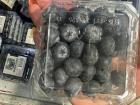 Blueberries in the market