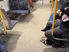 A look inside the metro train