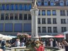 A public drinking fountain in Bern, Switzerland