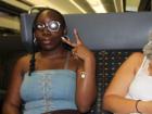 On the night train!