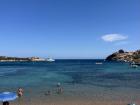 The water in Sardinia is super clear