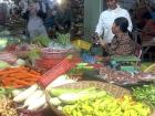 At the local market