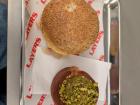 The egg sandwich here also had a pistachio dessert