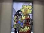Stained glass window by Tokushi Katsuhira