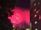 Fireworks during the Mid-Autumn Festival
