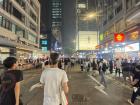 Streets of Hong Kong during the Mid-Autumn Festival