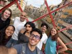 We had a tour in Arabic of a small town called Girona