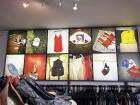 Wall decor featured on one of the many vintage stores in Brighton
