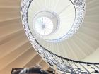The Tulip Stairs, located in the Queen's House in Greenwich