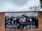 Entrance to the Apartheid Museum in Johannesburg