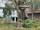 Statue I found very interesting while on a walk through the city 