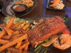 Some dinner that looks very similar to what ours would look like back at home