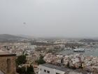 View from the Ibiza castle the morning I landed
