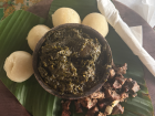 Eru with water fufu is one of my favorite Cameroonian dishes. It is a delicacy of the Southwest region