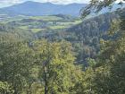 The mountains just outside of Brno!