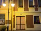 Warm European yellow lighting makes night-time feel less cold