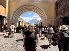 ¡Una foto mía delante del arco!