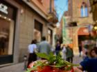 I enjoyed some amazing bruschetta in Bologna before the traditional ragu pasta came out for our main course