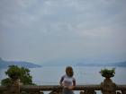 Another balcony overlooking Lake Como in the Villa del Balbianello that was filmed during the Star Wars film!