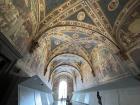 These frescoes inside Santa Maria della Scala depict scenes from the hospital’s history