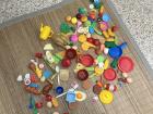 Some of the toy food I use in my lessons with primaria students. 