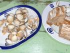 A specialty from Noia: berberchos, or "cockles." Very salty, very delicious!