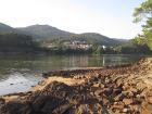 An inlet nearby Noia, featuring a picturesque village and some ideal real estate for marine life.