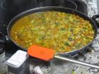 Another Spanish classic: paella, prepared with a vegetarian flare by a friend from Fulbright.