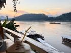 Coconut water is sweet and refreshing! I loved drinking it by the river