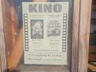 Like this poster for a local cinema, most signs and packaging are written in German