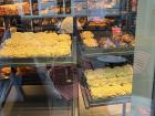 A display of Streuselbrötchen at the bakery