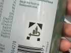 The symbol for pfand, found in the back of all of the packages you can recycle at a Leergutautomat