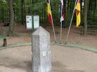 The Dreiländereck, the point where the borders of Germany, the Netherlands, and Belgium meet