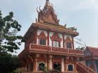 A traditional Khmer pagoda in the Khmer neighborhood of Sóc Trǎng