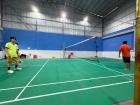 Badminton is a lot harder than I thought