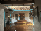 Our cute Airbnb that didn't even have a roof