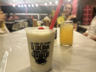 Limonada de coco (coconut limeade) is one of my favorite drinks here, and it is super common