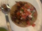 Vegan chorizo tacos