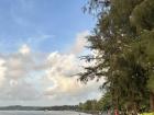 On the promenade of the Mandovi river where people come to fish, walk and enjoy the weather!