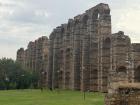 Aqueduct to carry water, look how HIGH it is